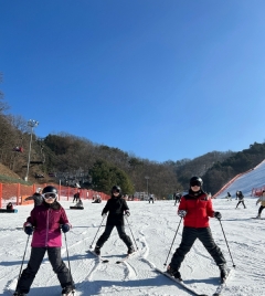 2024.01.12 1:3 스키 이은선 강사 (준현,채현,예현)