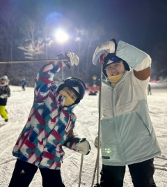 2025.1.12 1대2 스키 이은선 강사 (아름, 성민)