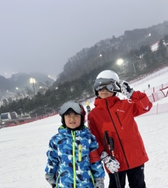 2025.1.6 1대 2스키 곽지윤강사 (서윤, 승민)