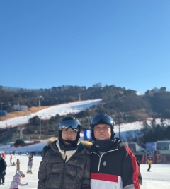 2025.01.04 1대2 스키 안우진강사(우진,아버님)